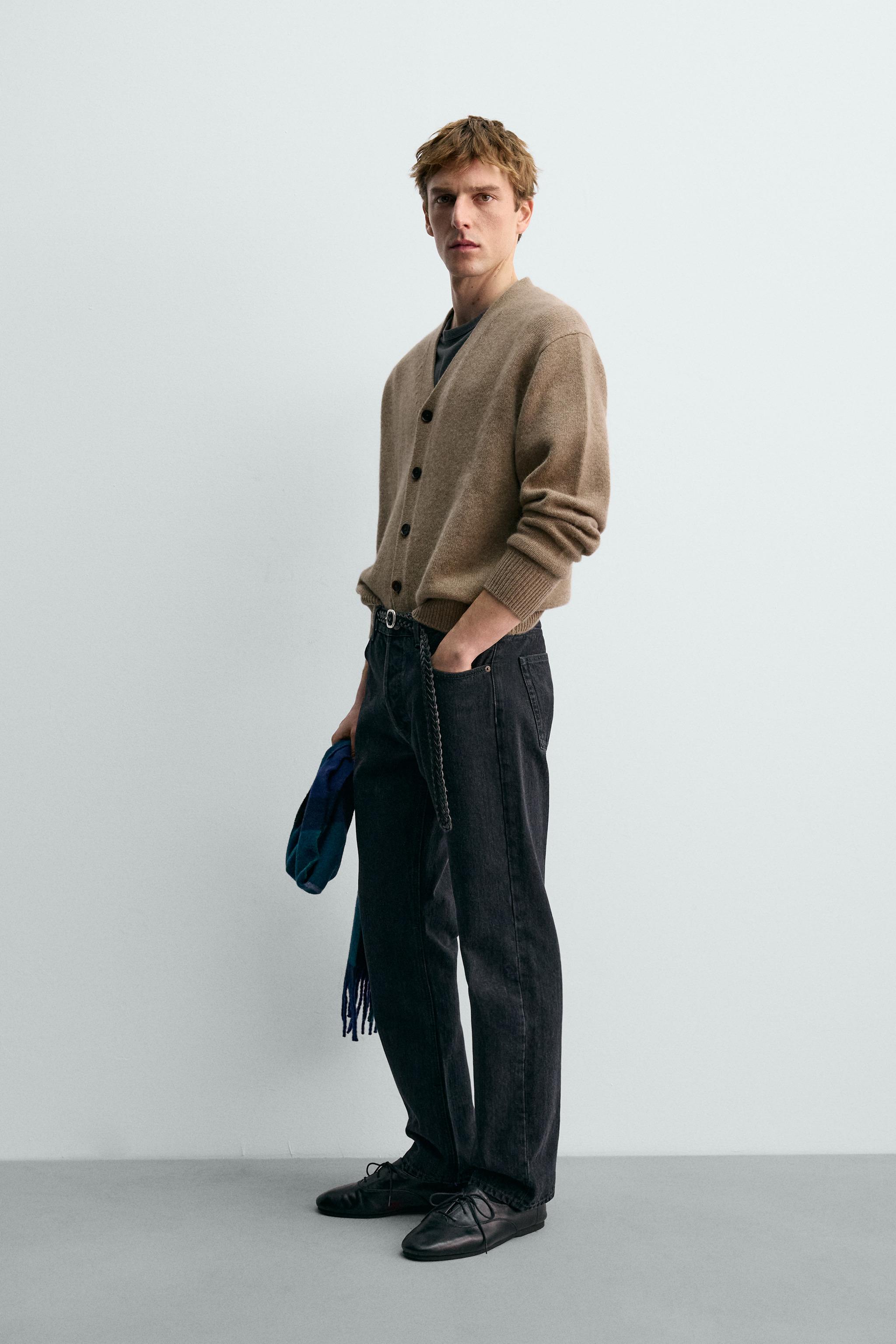 100% CASHMERE CARDIGAN AARON LEVINE X ZARA